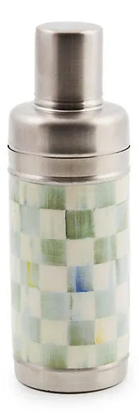 MacKenzie-Childs Sterling Check Cocktail Shaker