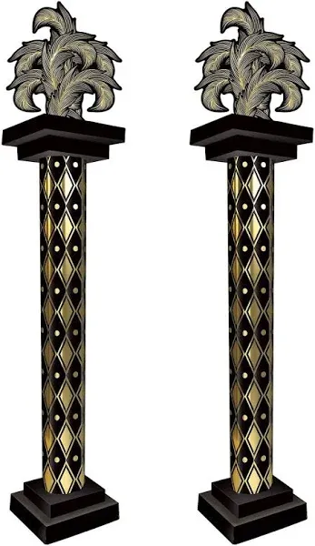 Beistle Masquerade 3-D Tall Column Props