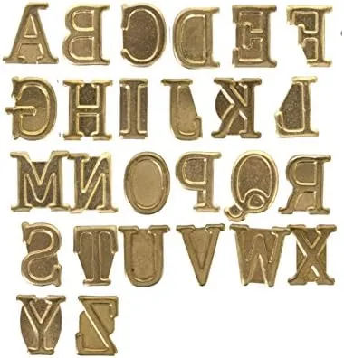 Walnut Hollow Hot Stamps Alphabet Set