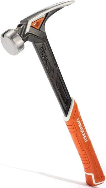 Vanquish 11 Oz Titanium Framing Hammer with Smooth Face One Piece Forged