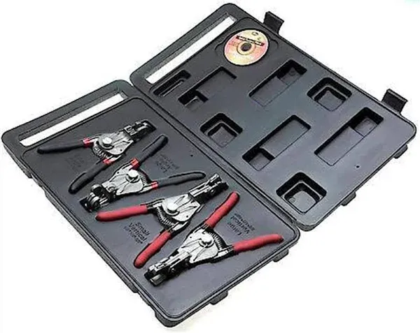 Direct Source Int. Quick Release Plier 4 Piece Set with Case