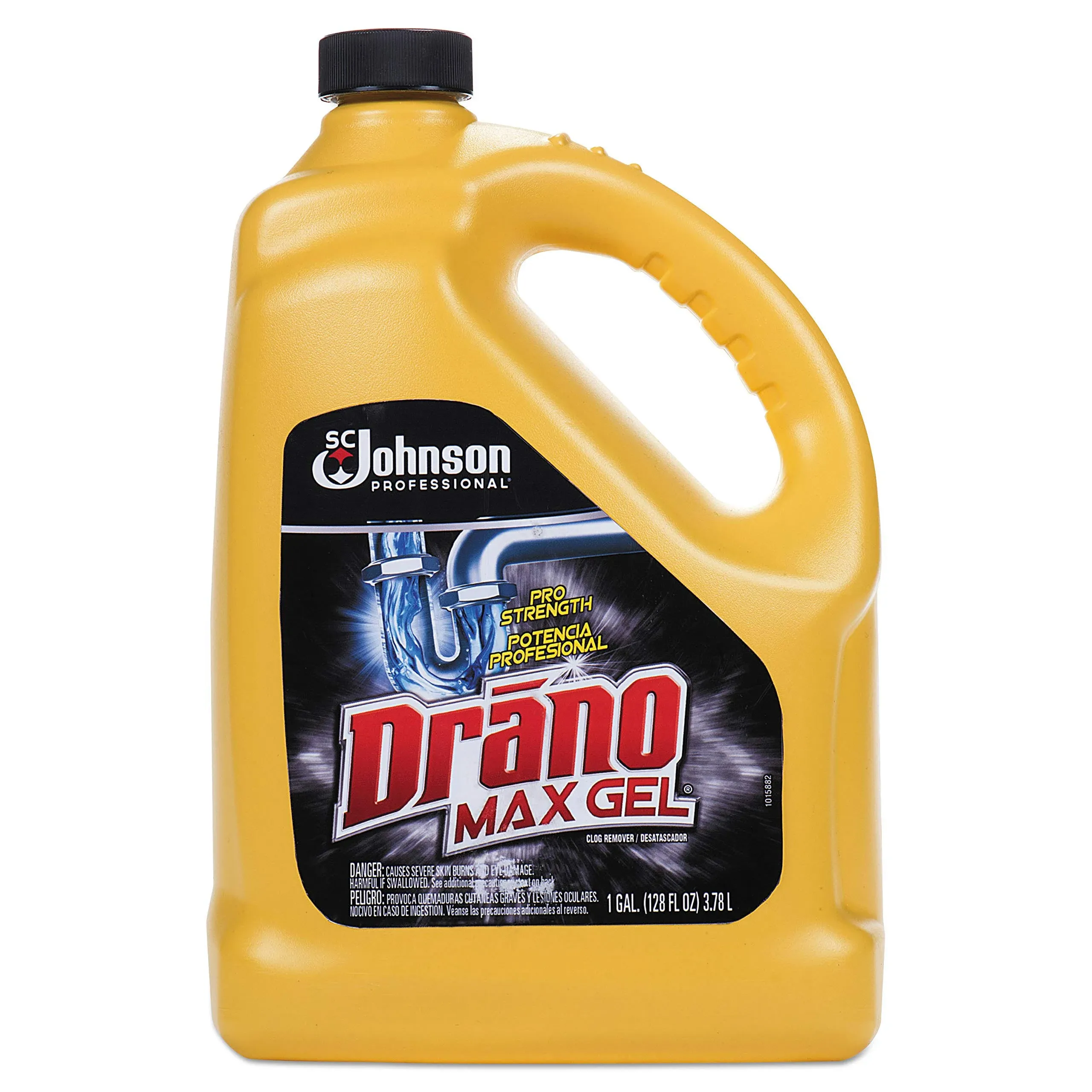 Drano Max Gel Clog Remover, 1 Gallon, 4 Bottles