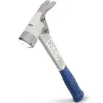 Estwing ALBL 14 oz Blue Vinyl Grip Aluminum Hammer with Smooth Face