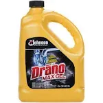 Drano Max Gel Clog Remover, 1 Gallon, 4 Bottles