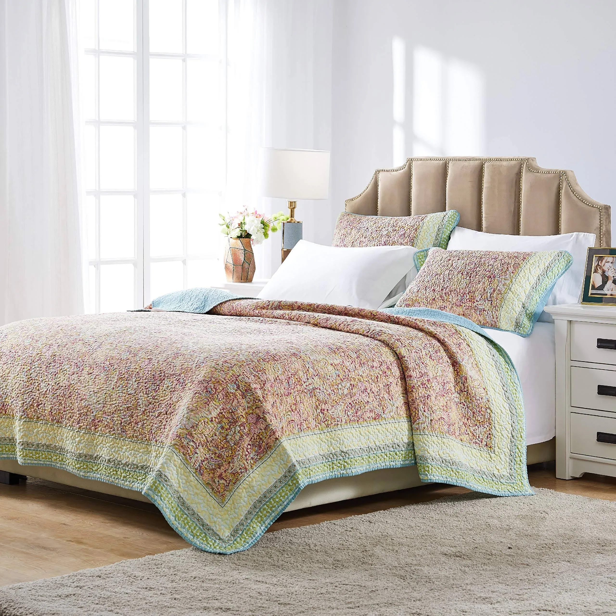 Greenland Home Fashions Palisades Quilt Set