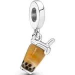 Pandora Murano Glass Bubble Tea Dangle Charm - 791685C01