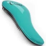 Crave Naturals Glide Thru Detangling Brush for Adults & Kids - Hair Detangler Brush for Natural, Curly, Straight, Wet or Dry Hair - Hairbrush for Men & Women, Stocking Stuffers for Kids, Turquoise