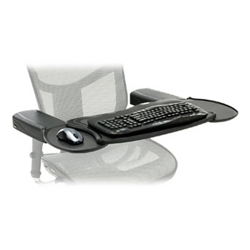 Ergoguys MECS-BLK-001 Mobo Chair Mount Ergo Keyboard and Mouse Tray System