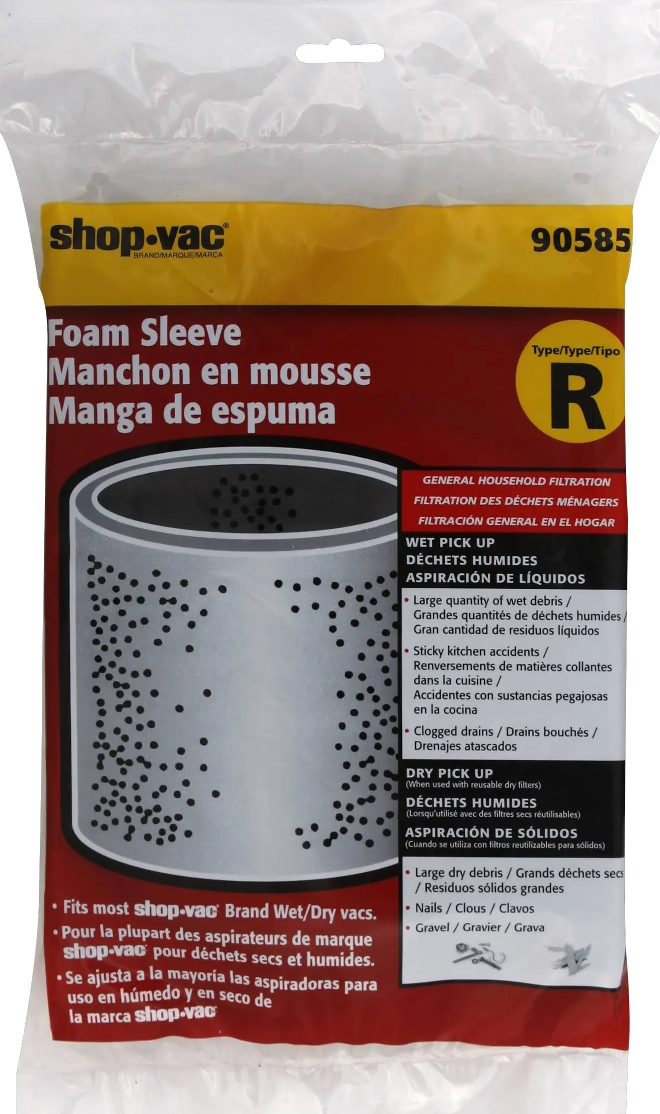 Shop-Vac 90585 Foam Sleeve