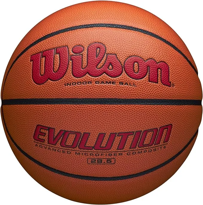 Wilson Evolution Indoor Game Basketball, Royal Blue, 29.5"