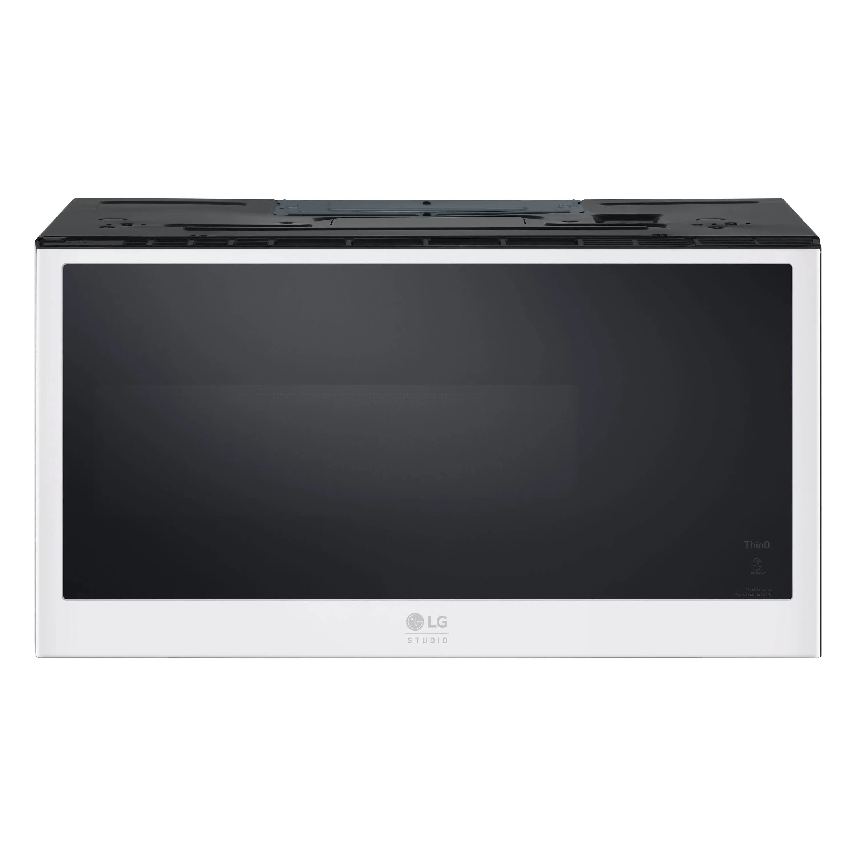 LG Studio Over-the-Range Convection Microwave Oven with Air Fry, Essence White, 1.7 Cu. ft.