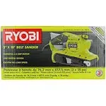 Ryobi 6-Amp Portable Belt Sander, 3 in. x 18 in.