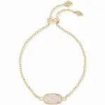 Kendra Scott Elaina Bracelet - Iridescent Drusy/Gold