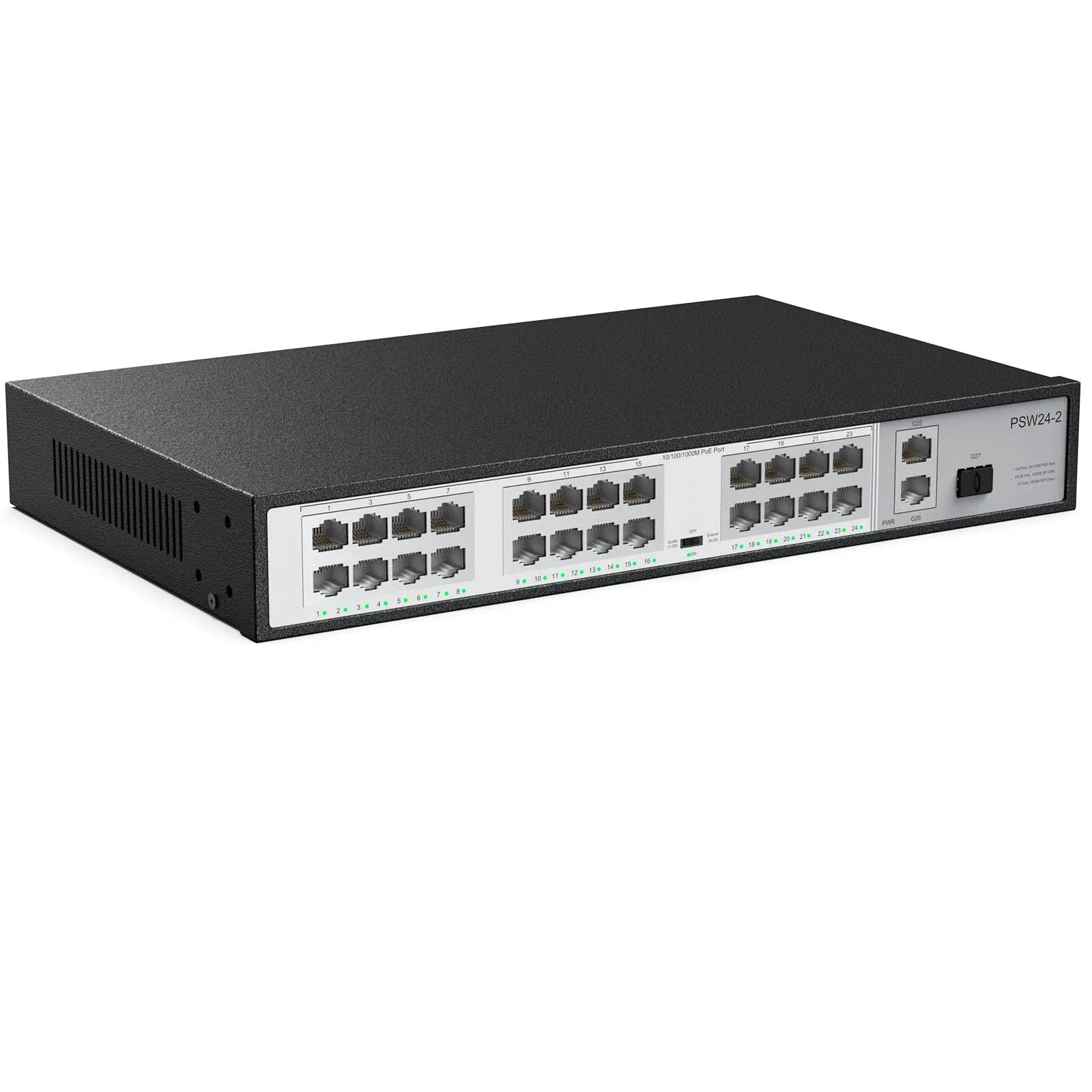 24 Port PoE Switch