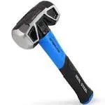 Real Steel 0508 Rubber Grip Forged Jacketed Graphite Drilling Sledge Hammer