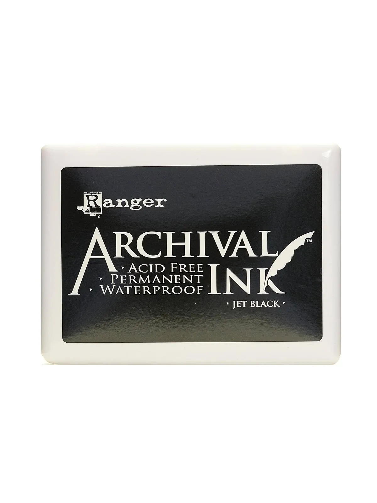 Ranger #3 Jumbo Jet Black Archival Ink Pad