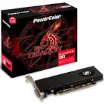 POWERCOLOR Red Dragon Radeon RX 550 4GB GDDR5 Graphics Card - AXRX 550 4GBD5-HLE