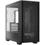 Asus A21 Gaming Case w/ Glass Window, Micro ATX, Mesh Front, 380mm GPU & 360mm Radiator Support, Asus BTF Compatible, Black