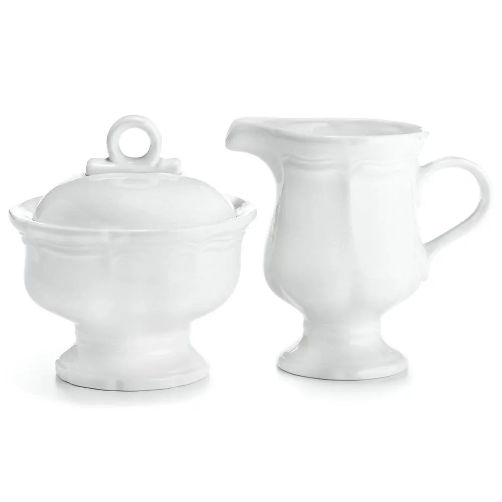 Mikasa French Countryside Sugar &amp; Creamer SET