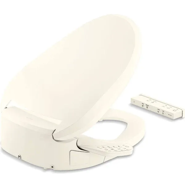 Kohler PureWash E725 Elongated Bidet Toilet Seat with Remote Control