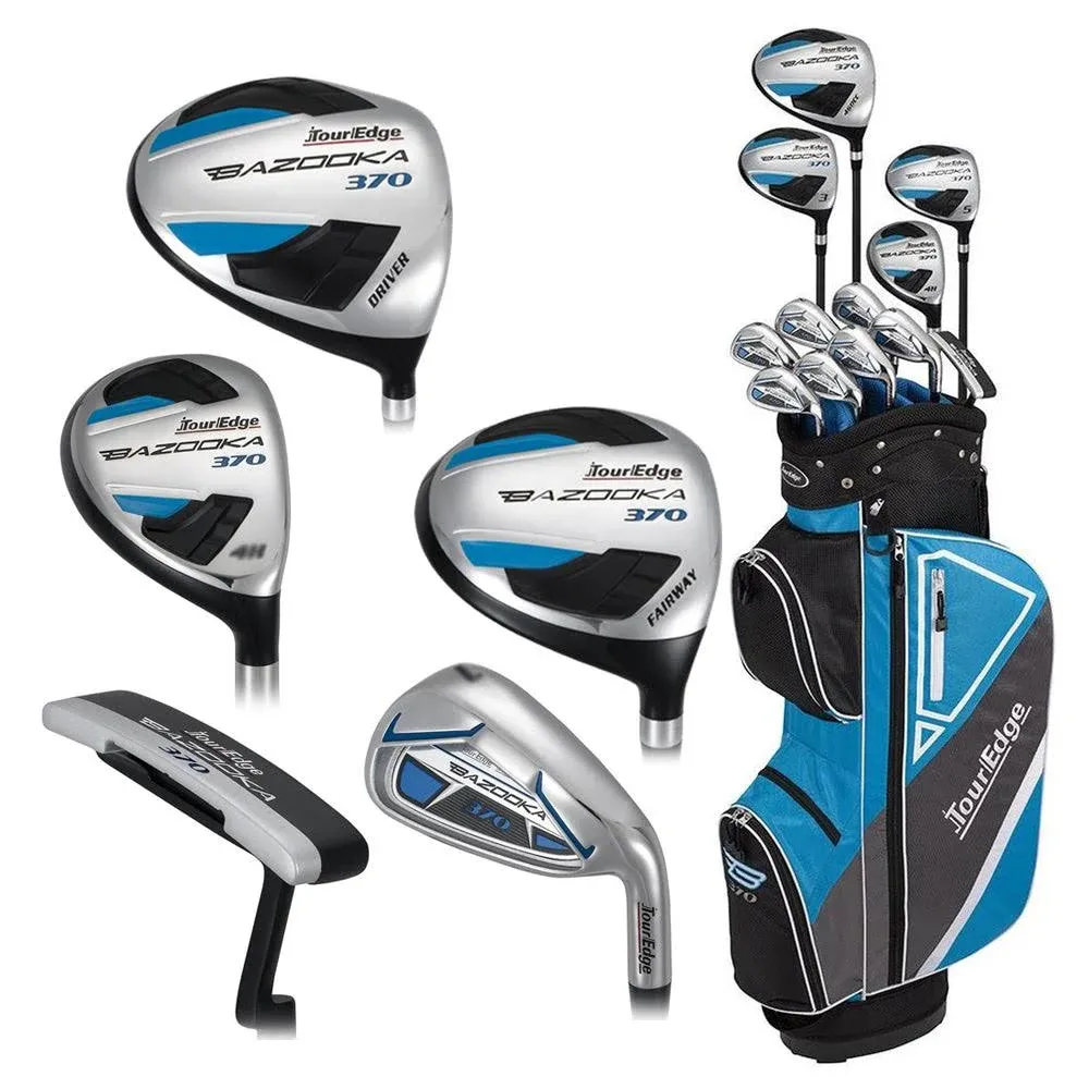 New Tour Edge Bazooka 370 Men&#039;s Golf Complete Package Set