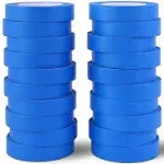 Blue Painters Tape 1 Inch Bulk - Paint Tape 20 Rolls x 1 Inch x 55 Yards - Pa...