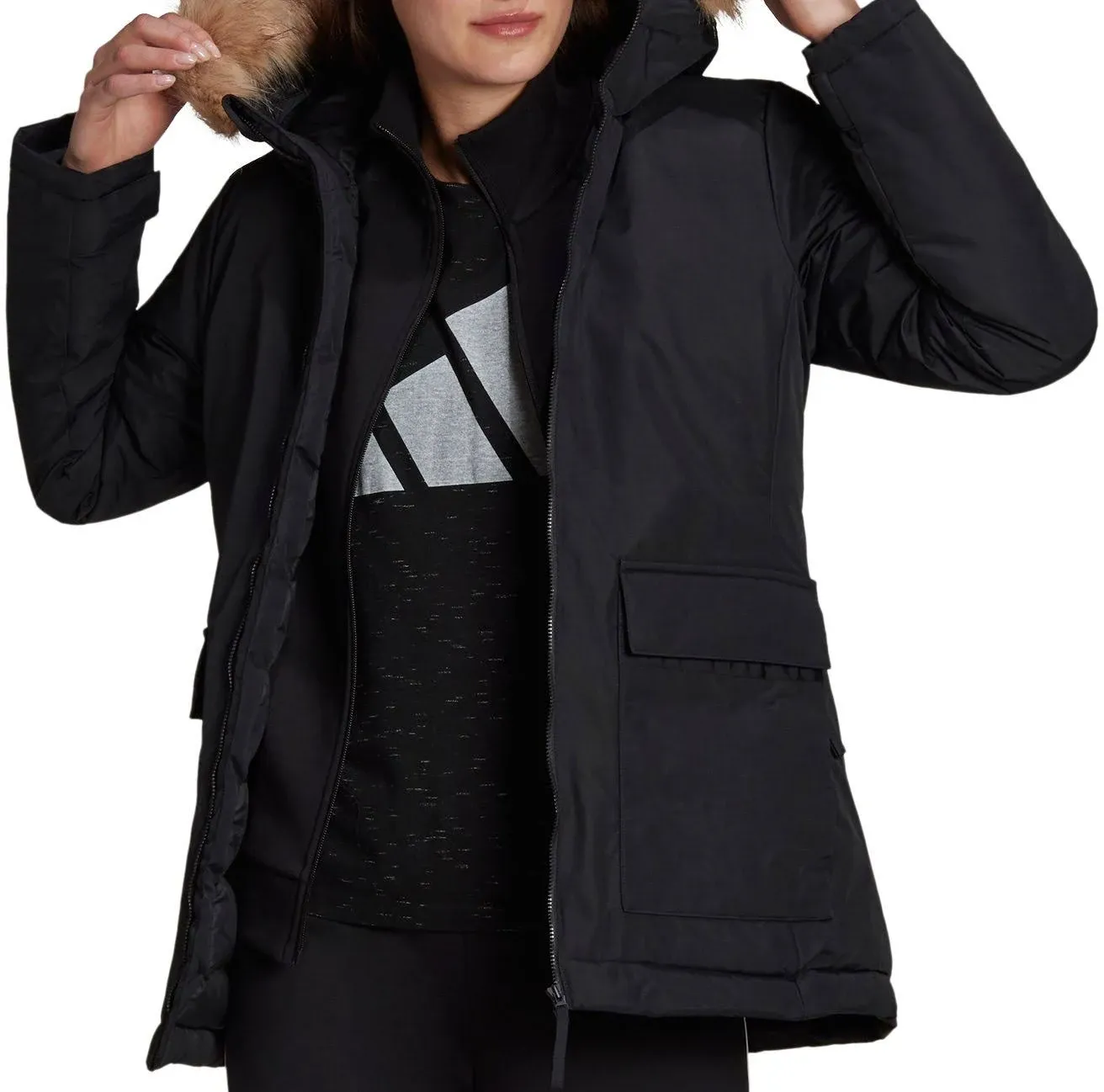 adidas Outdoor Women's Utilitas Hooded Parka