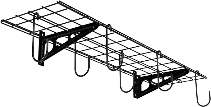 FLEXIMOUNTS 2-Pack 2x6ft 24-inch-by-72-inch Wall Shelf Garage Storage Rack Floating Shelves