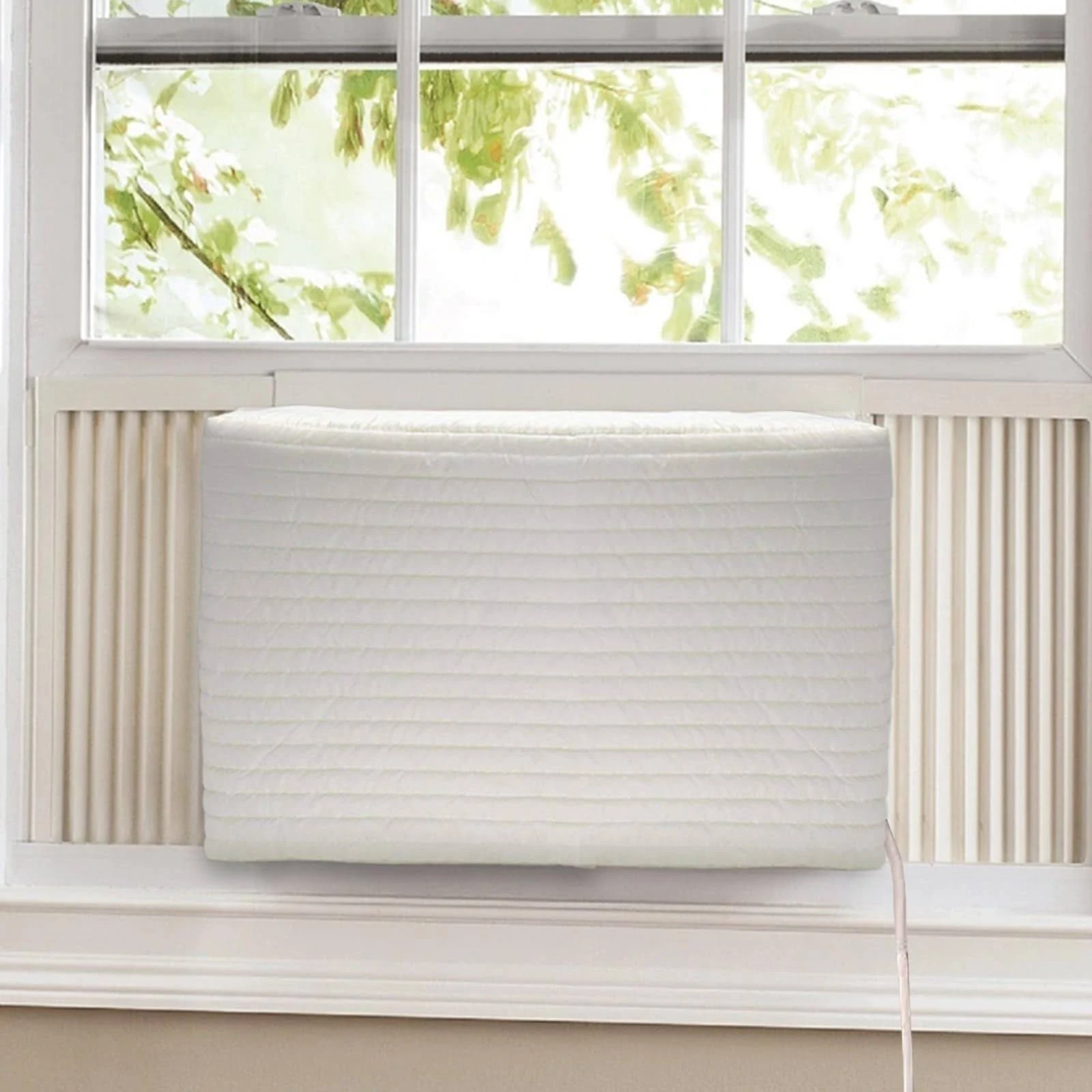 Window Air Conditioner Cover Indoor Inside AC Unit Cover Dust Proof Waterproof