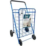 Athome Large Wheeled Shopping Utility Cart - Red