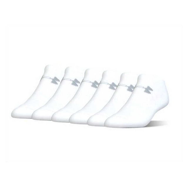 Under Armour Women's Cotton No Show Socks, Multipairs