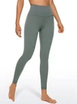 CRZ Yoga Women's Yoga Lounge High Rise Butterluxe Yoga Leggings 25'' Grey Sage / S