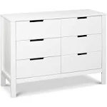 Carter's By DaVinci Colby 6-Drawer Dresser In Grey/white