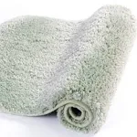 Walensee Large Bathroom Rug (24 x 40, Pale Green) Extra Soft and Absorbent Shaggy Bathroom Mat Machine Washable Microfiber Bath Mat for Bathroom, Non Slip Bath Mat, Luxury Bathroom Floor Mats