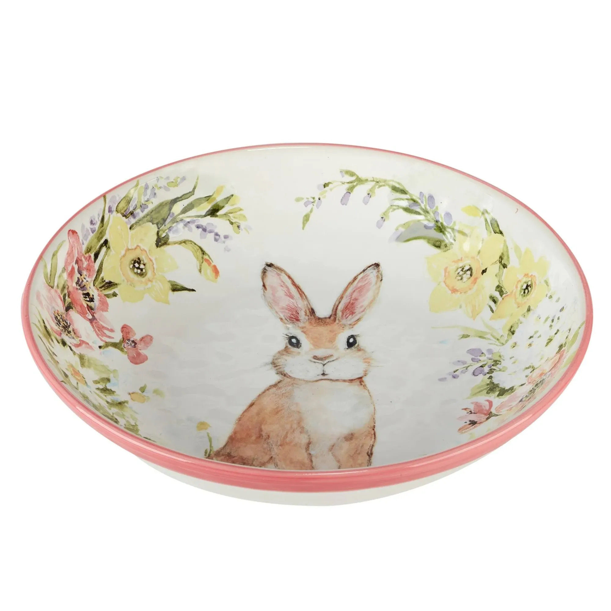 Easter Garden Serving Bowl In Multicolor