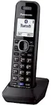 Panasonic DECT 6.0 Plus Cordless Phone Handset Accessory Compatible with 2-Line Cordless Phones KX-TG95xx Series Business telephones, Headset Jack - KX-TGA950B (Black)