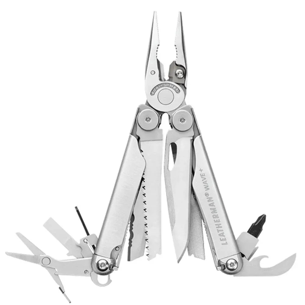 ~~~Leatherman Wave Plus Multi-Tool 17 Function 832531 Stainless Steel~~~ New