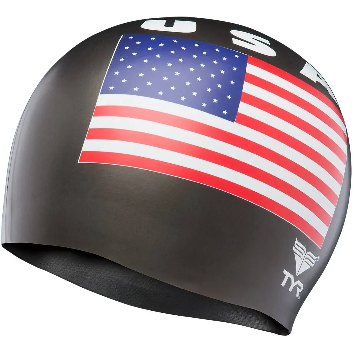 TYR USA Print Latex Cap - 2023