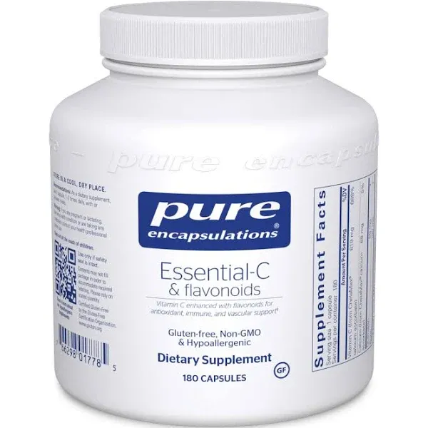 Pure Encapsulations - Ester-C & Flavonoids - 180 Capsules