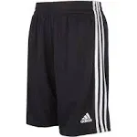 Adidas Boys' Classic 3-Stripes Shorts, XL, Black