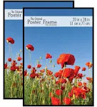 Original 20x28 Poster Frame Black (2-Pack)