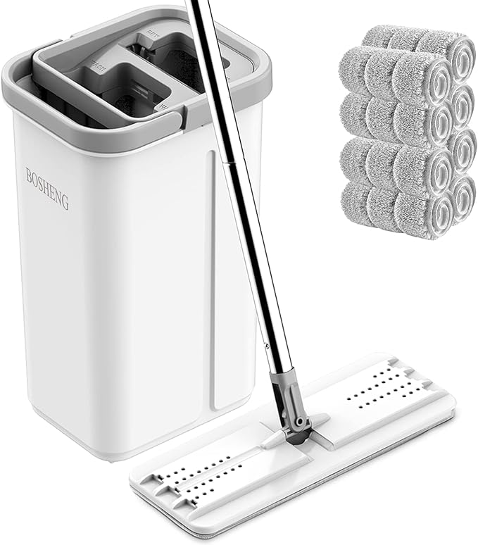 Bosheng Mop and Bucket with Wringer Set