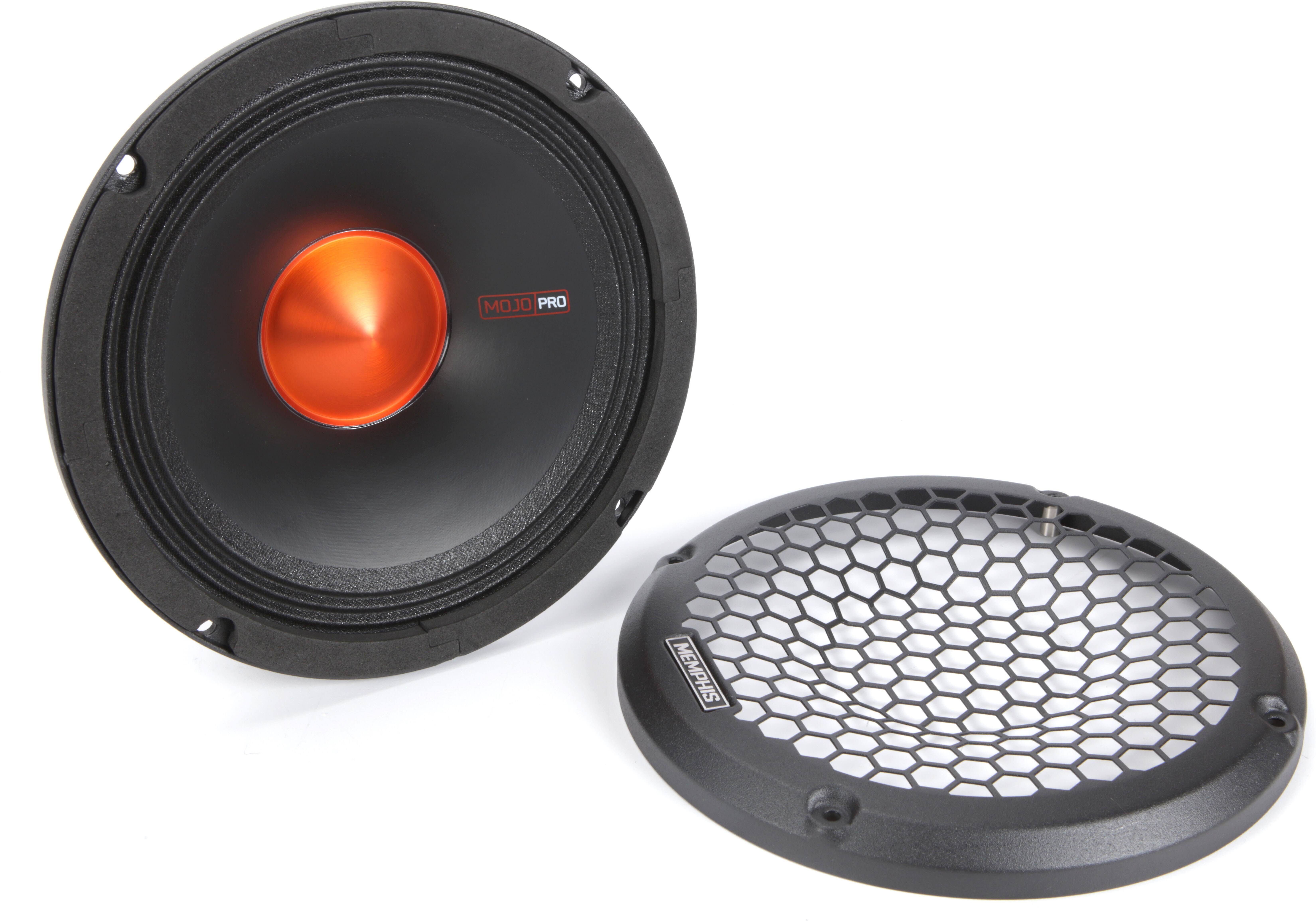 Memphis MJP8 MOJO Pro 400w Neo 8" Midrange Car/Marine Speaker+Bluetooth Speaker