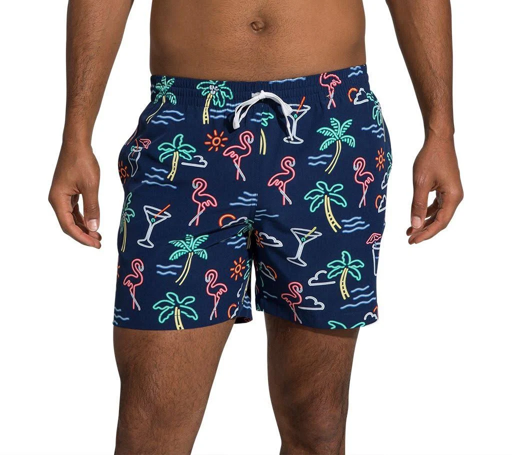 Chubbies The Neon Lights 5.5" Men's Swim Trunks Navy / S