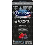 Pedialyte AdvancedCare Plus Electrolyte Powder Berry Frost - 6-0.6 oz