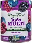 MegaFood Kids Gummies - Kids Gummy Multivitamin, Vitamin C, Vitamin D & Choline ...