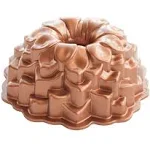 Nordic Ware Blossom Bundt Pan, Red/Coppr, 10 CUP