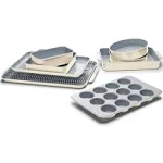 Caraway 11-Piece Nontoxic Ceramic Bakeware Set Marigold