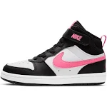 Nike (PS) Court Borough Mid 2 Black/Sunset PULSE-WHITE