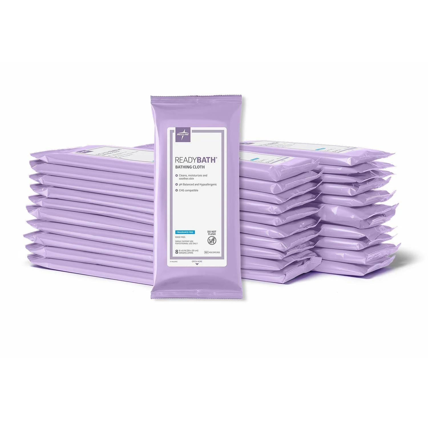 ReadyBath Total Body Cleansing Standard Weight Washcloths